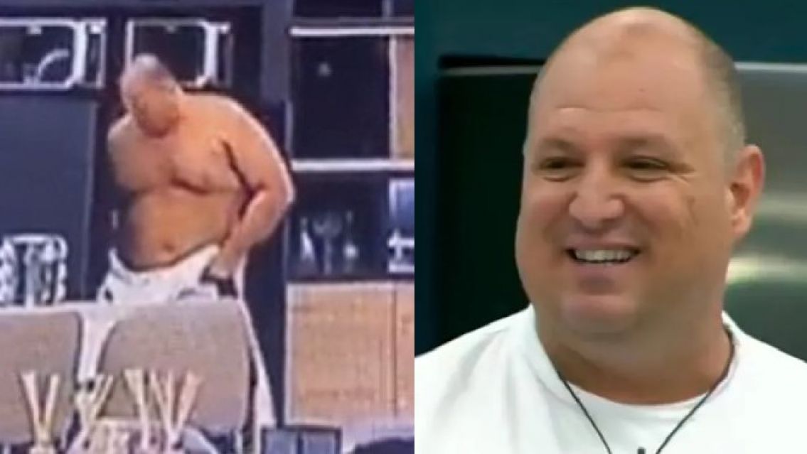 Ariel se sac� toda la ropa y qued� en tarlipes en Gran Hermano: "Mir� c�mo..."