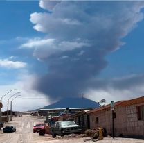 Alerta naranja: localidades de Jujuy podrían verse afectadas por un volcán activo
