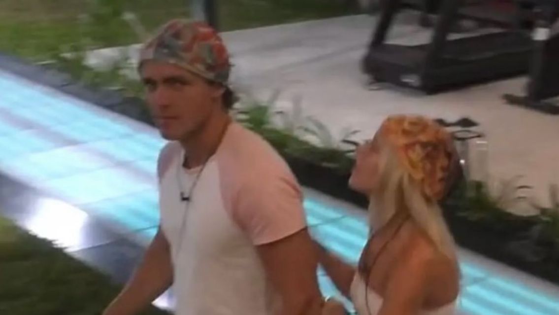 Marcos se cans� de Camila y la empuj�: Esc�ndalo en Gran Hermano