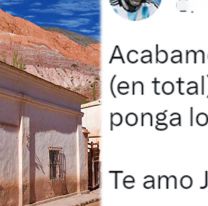 Un turista demostró su amor por nuestra provincia y se hizo viral: "Te amo Jujuy"