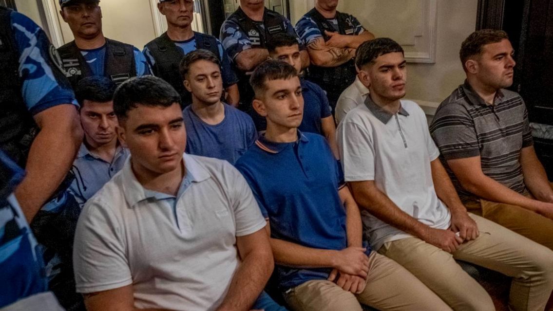 La visita que recibieron los rugbiers a d�as de la sentencia