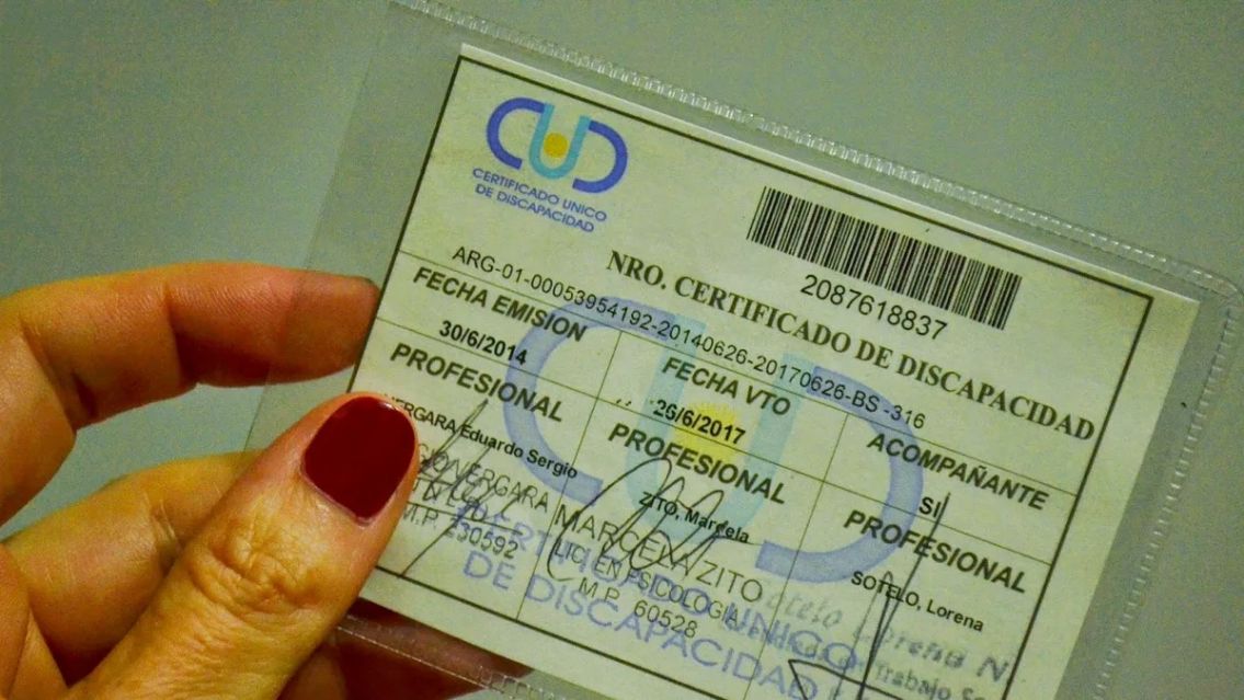 Prórroga para los Certificados de Discapacidad: cuándo será el vencimiento