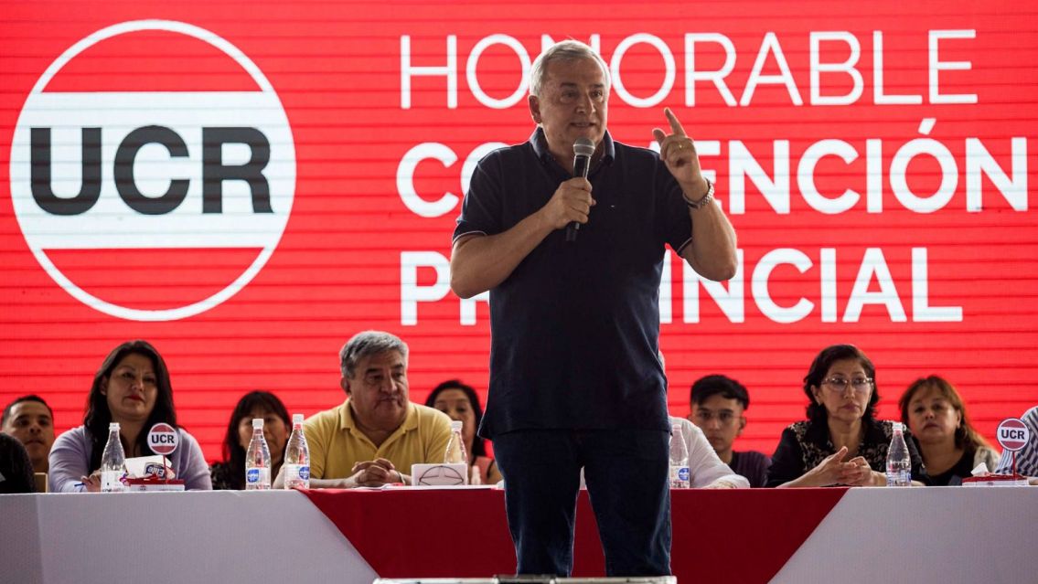 Morales en la convención radical: "Vamos a seguir gobernando Jujuy"