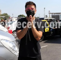 Tarde, ya se vio todo. Camilo pidi&oacute; "por favor" que no le saquen fotos a su hija &Iacute;ndigo