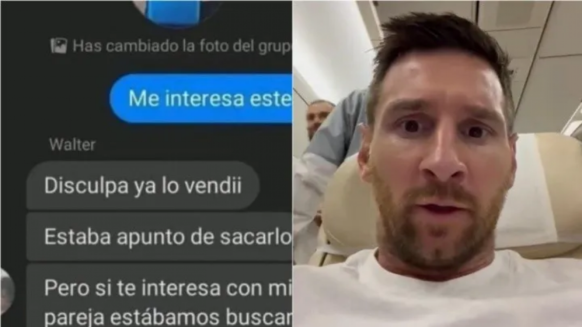 "Negocios son negocios", dijo. Quiso comprar algo por Face pero termin� en un tr�o