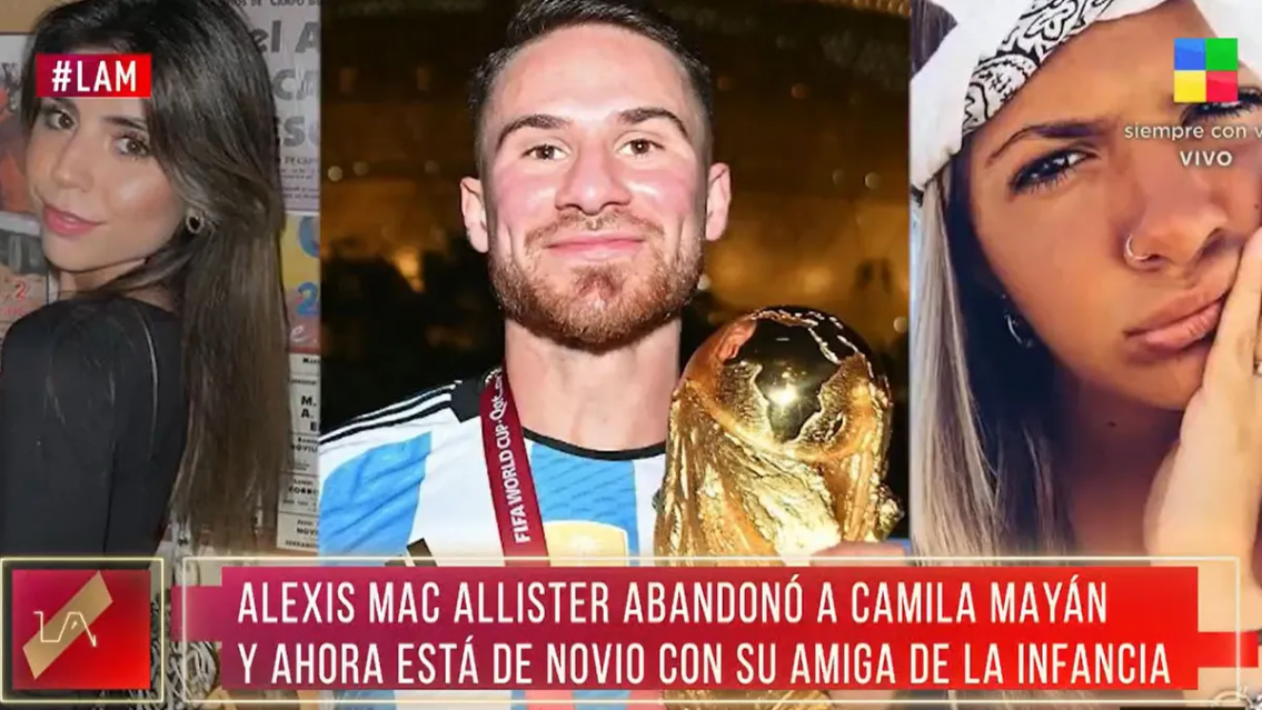 Salieron a la luz los detalles del enga�o de alexis Mac Allister a su novia con la mejor amiga de ella