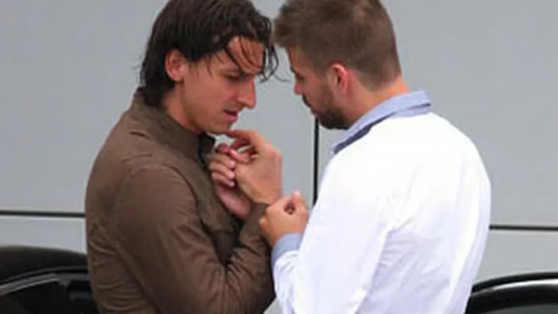 Gerard Piqu� revel� la historia detr�s de la famosa foto con Zlatan Ibrahimovic