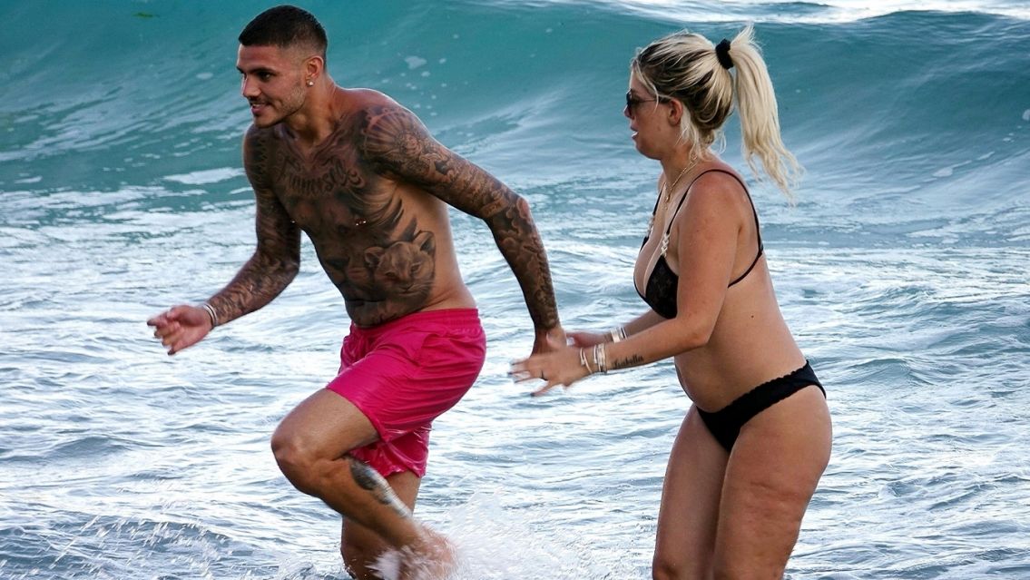 Apareció una foto de Wanda Nara a los 19 años