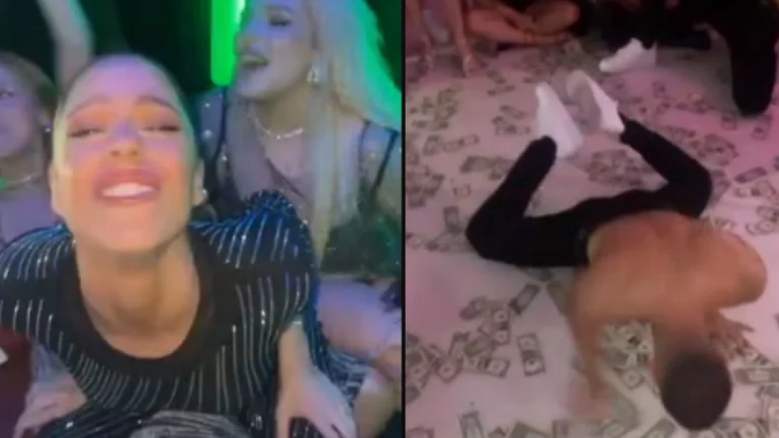 Terrible la Triple T, fiestita con strippers y descontrol. ¿Eso es un nepe?