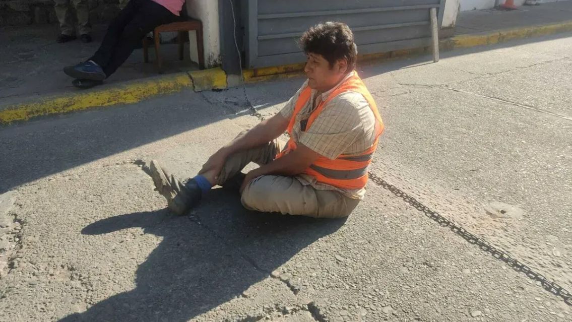 Juje�o se encaden� en Infraestructura y sigue sin poder cobrar por su trabajo