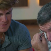 "Te traigo el abrazo de..." Marcos de Gran Hermano recibió la visita de su papá