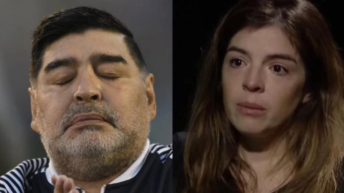 Dalma Maradona decidi� contar lo que nunca se anim� a decir de Diego: "Yo ten�a tres a�os"