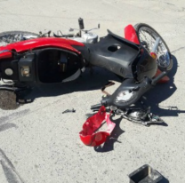 Dos nenas jujeña andaban en moto y chocaron en un auto conducido por una adolescente