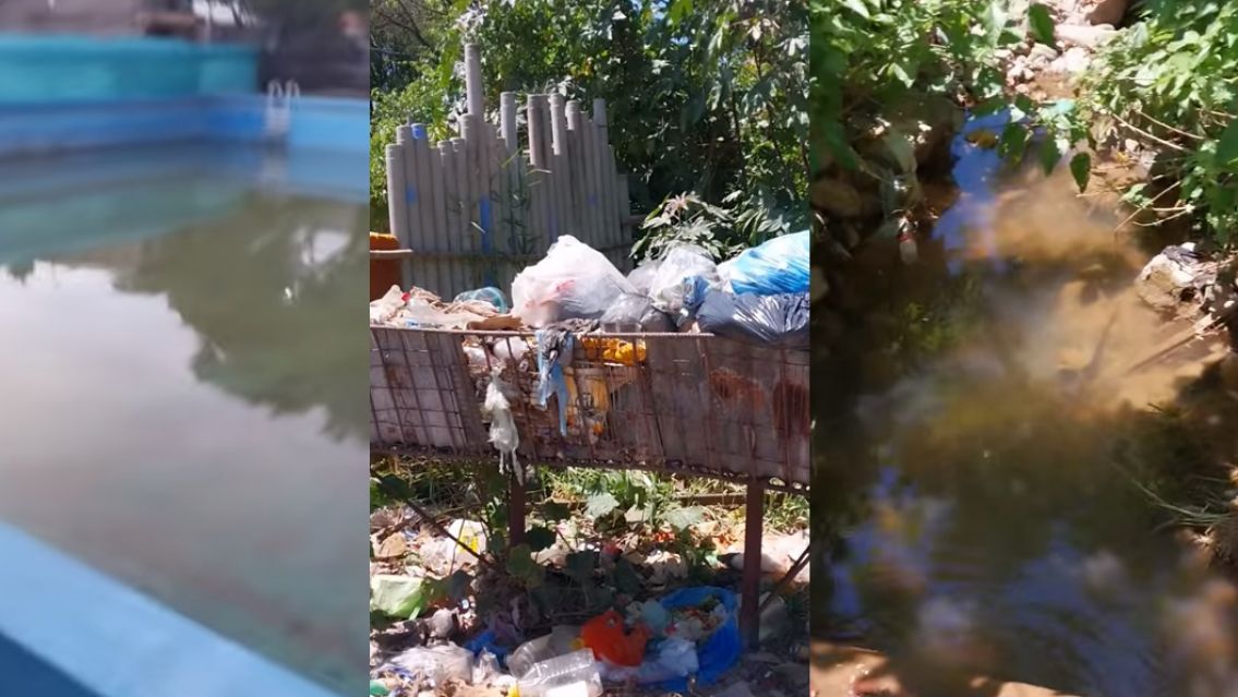 Desidia en Libertador y mucha bronca con Jayat: "Acá vive el dengue"