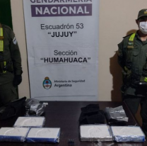 Gendarmería halló cocaína valuada en $25 millones
