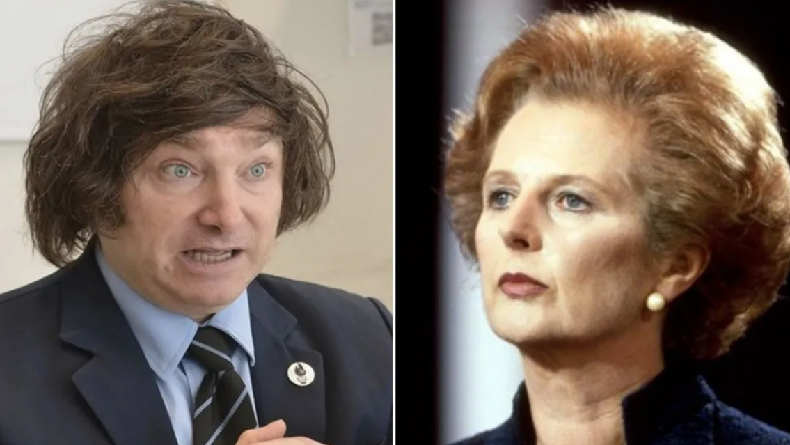 Milei caus� repudio y pol�mica: "Me siento identificado con Margaret Thatcher"