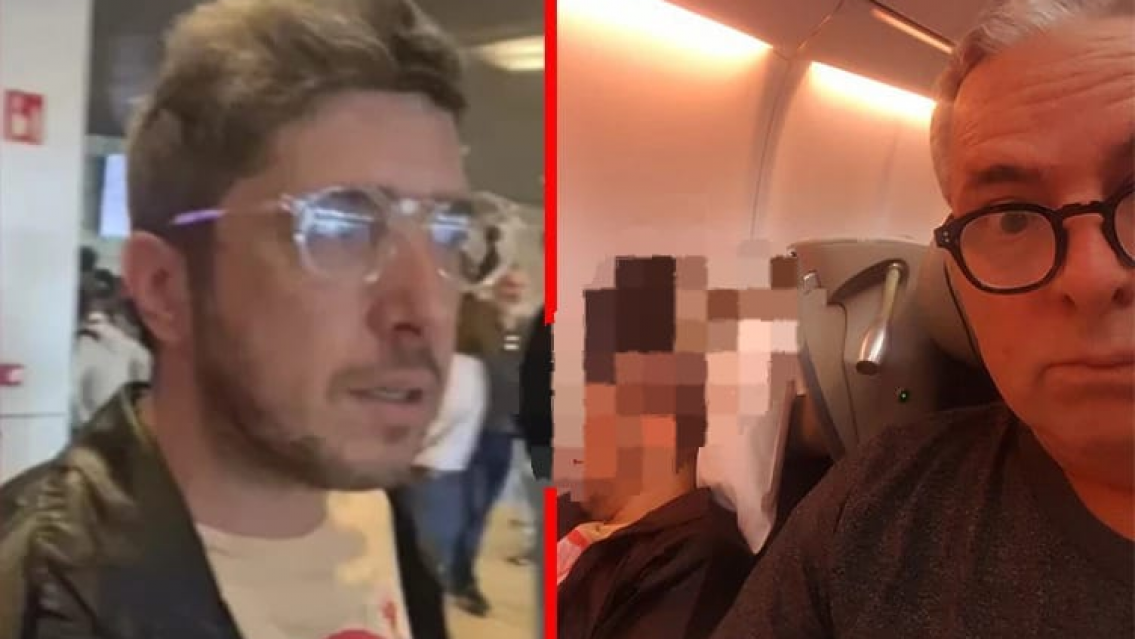 Jey Mammón se fue a España, se lo cruzó en el vuelo y lo escrachó con todo