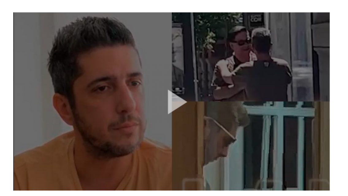 Impunidad: Jey Mammón muy cerca de otro hombre, con nuevo trabajo y libre como si nada