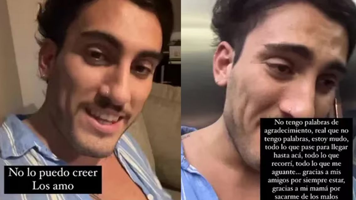 Holder al borde de las lágrimas tras ser el primer confirmado para el Bailando 2023