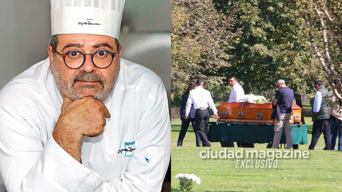 As� fue el �ltimo adi�s al fallecido cocinero Calabrese. Mucho dolor