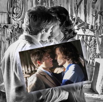 Mariano Martínez y Rodrigo Guirao Díaz a los besos y "algo más" en su nueva película