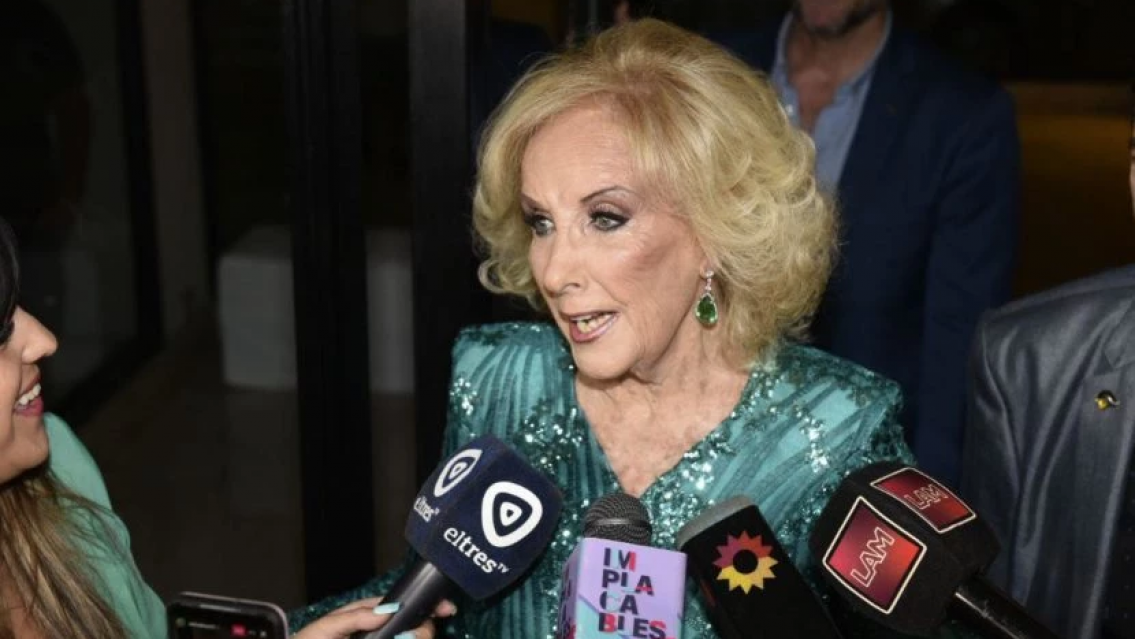 "Les pido por favor no mezclar", lo primero que dijo Mirtha Legrand al salir de la operaci�n