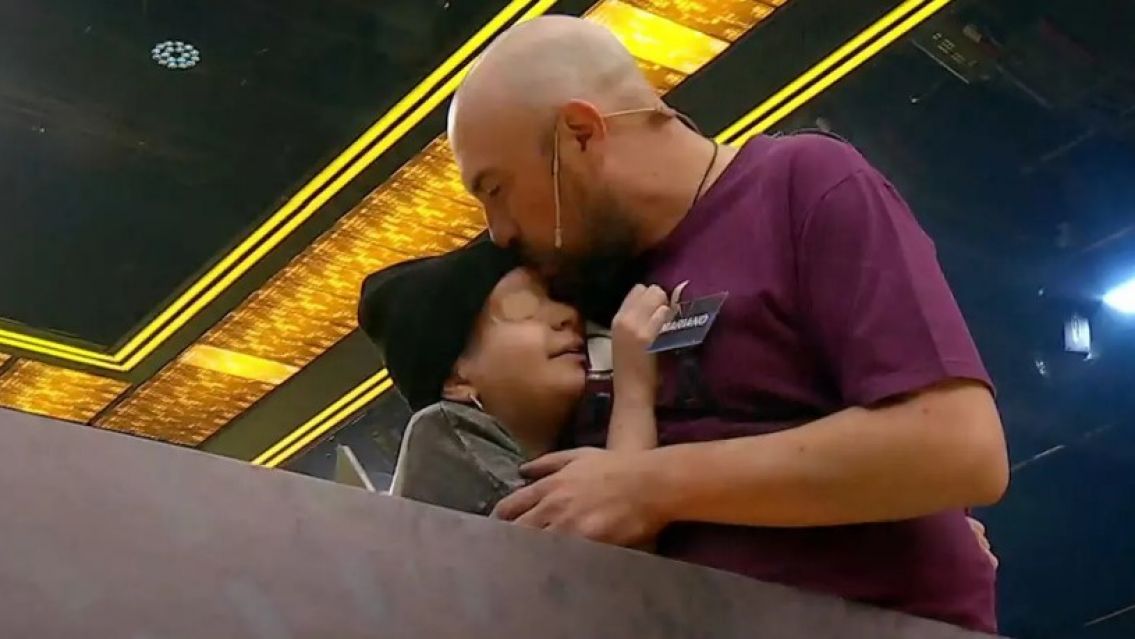La historia de Mariano y su hija con c�ncer que se conoci� en "Los 8 escalones" y conmovi� a todos