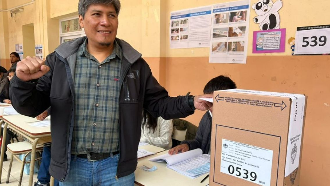 Vot� Alejandro Vilca: "Hay irregularidades y las vamos a denunciar"