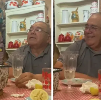 Le regal&oacute; a su pap&aacute; una entrada para ver el Supercl&aacute;sico y la reacci&oacute;n se hizo viral: "Viejito, arm&aacute; las valijas"