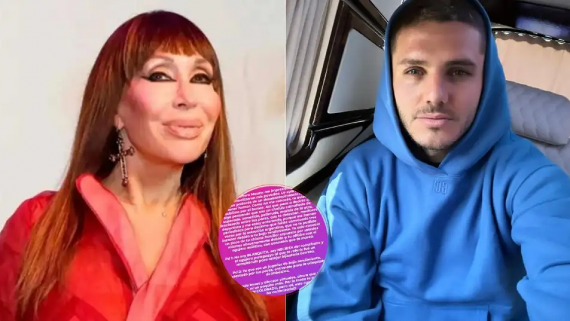 "La otra", "el agujero", "sometido", "pollerudo", todo el ida y vuelta entre Moria Casán e Icardi