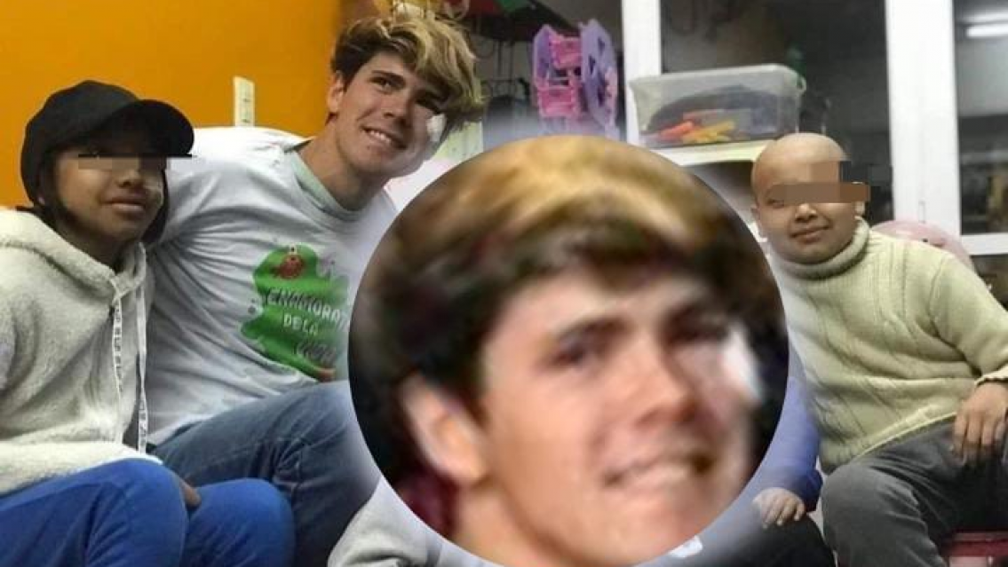 Apenas puede abrir su ojo. Morado e hinchado, así terminó Marcos Ginocchio tras su accidente