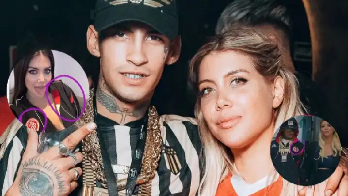 L-Gante y Wanda Nara estar�an intentando de nuevo con un "romance", ella se puso la de �l