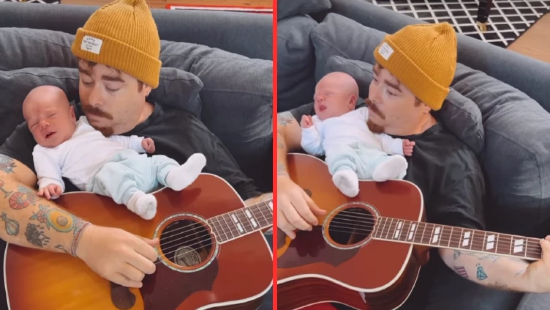 Una vidente, su madre muerta y el nuevo beb� de Migue Granados. As� present� a su hijo Benito