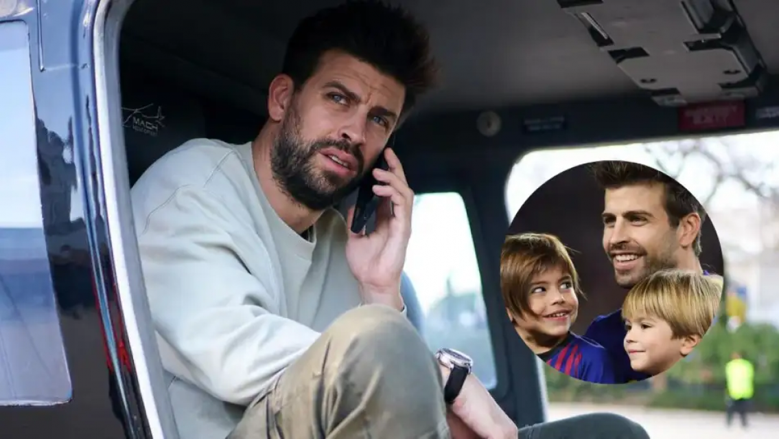 Piqué puso el grito en el cielo por la aparición de sus hijos en el video de Shakira