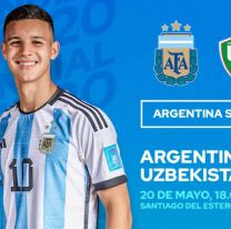 La Selección argentina debuta en el Mundial Sub 20 este sábado ante Uzbekistán