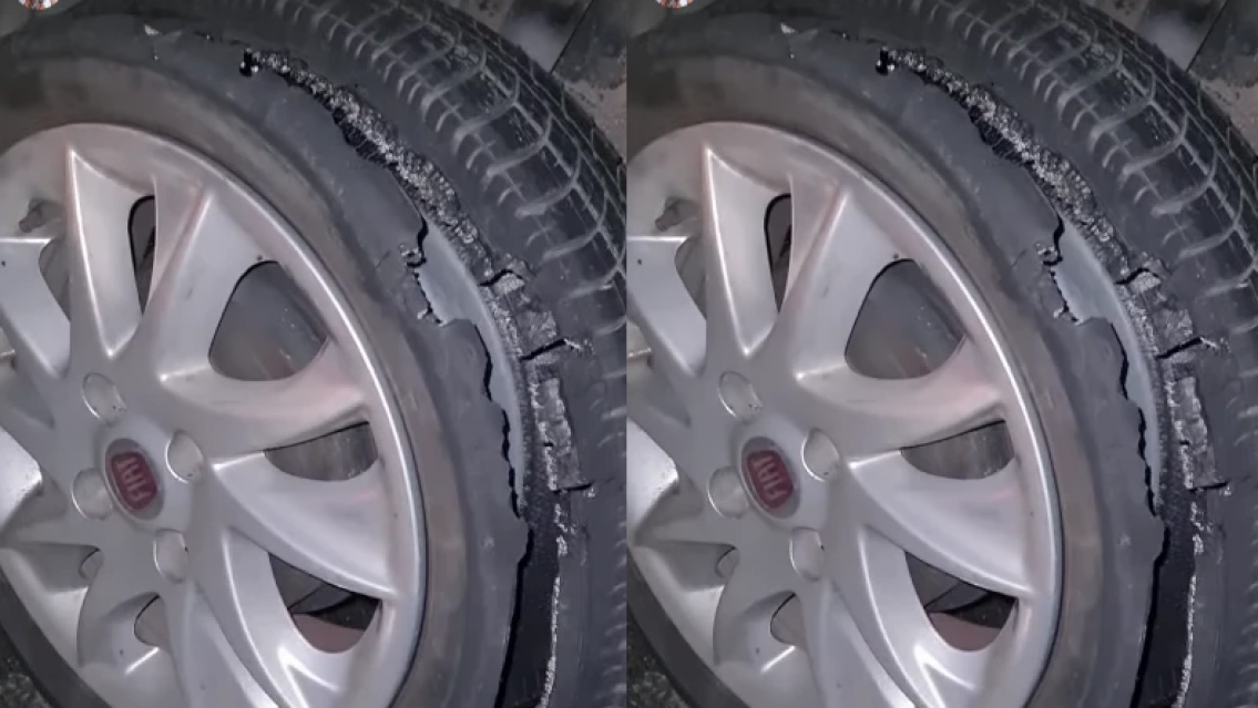 Terrible accidente de M�nica Farro en plena Panamericana, iba a 130 kil�metros por hora