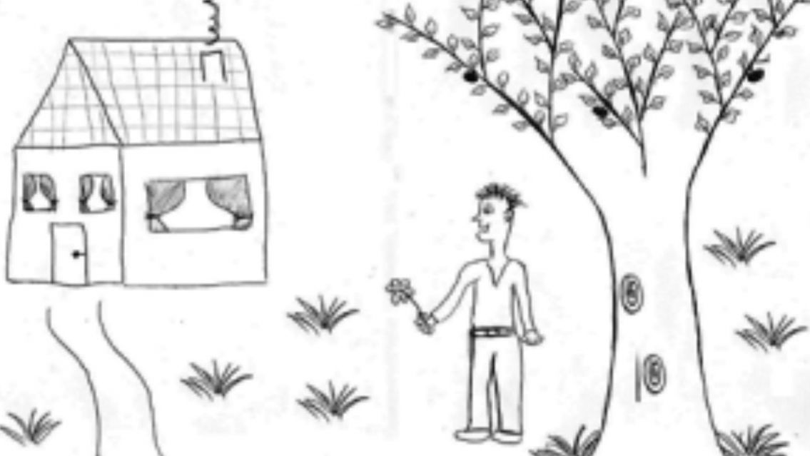 Test psicológico: qué significa dibujar una casa, un árbol y una persona