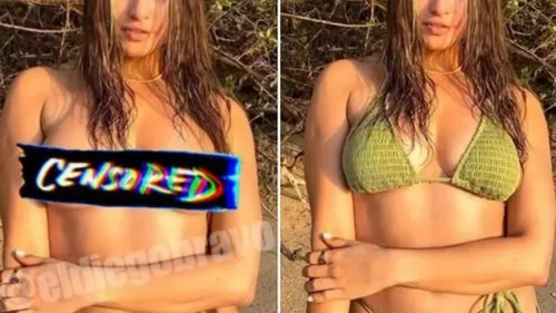 Con inteligencia artificial, le quitaron la ropa a una modelo. "Se me ve todo, los odio"