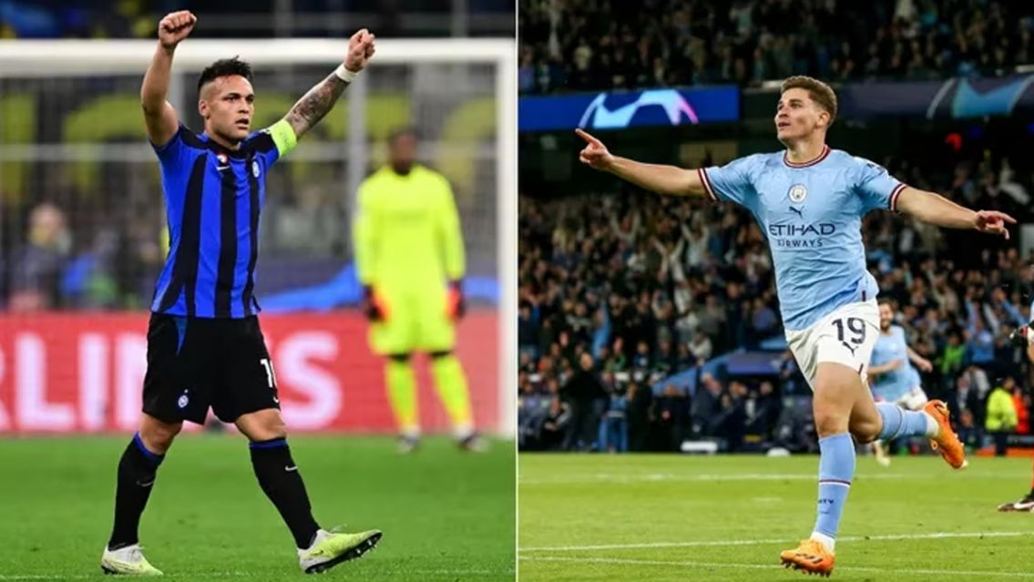 El récord único que Lautaro Martínez o Julián Álvarez podrían lograr si ganan la Champions