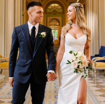 "Pomelo", aseguran que Lautaro Martínez se casó obligado por su mujer