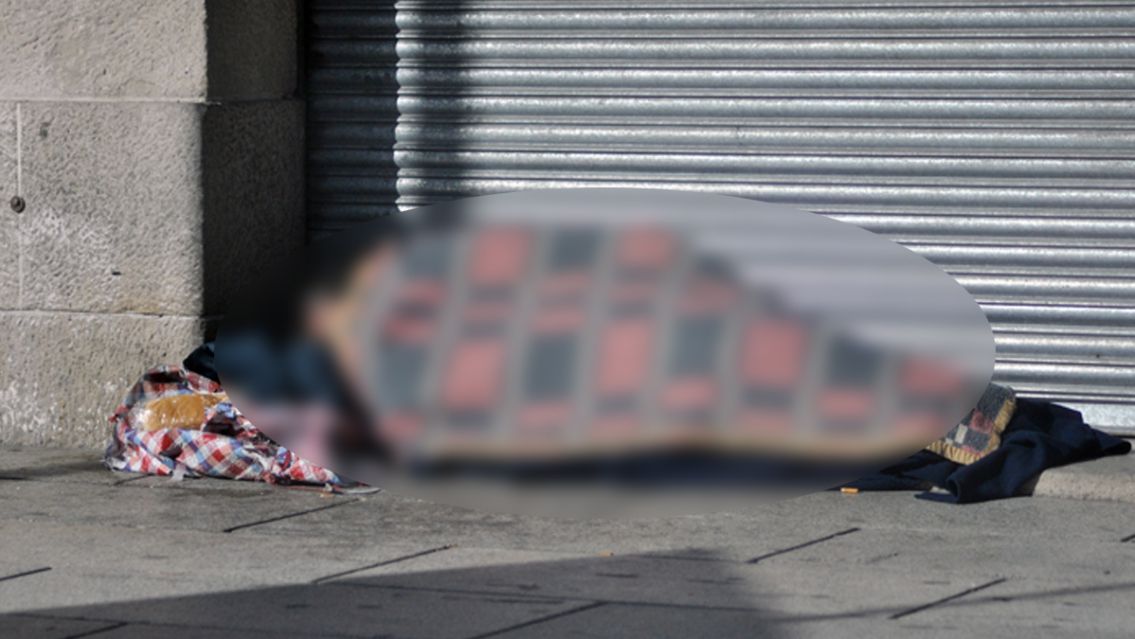 Un hombre en situación de calle habría fallecido por las bajas temperaturas