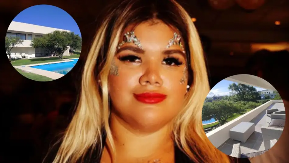 C�mo es por dentro la incre�ble mansi�n en la que vive More Rial en C�rdoba