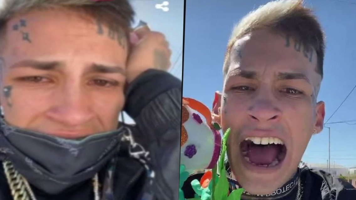 La muerte golpeó de cerca a L-Gante: "Profunda tristeza"