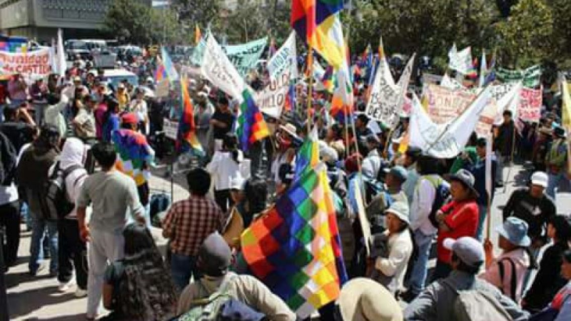 Indígenas de Jujuy en contra la reforma marcharán a Buenos Aires