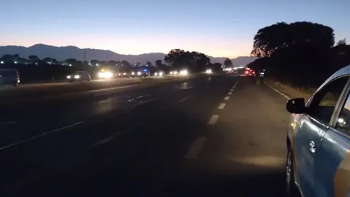 URGENTE: Levantaron el corte de la ruta 66