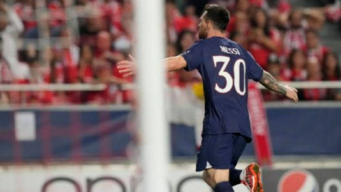 Un gol de Messi fue elegido como el mejor de la UEFA Champions League 2022/23