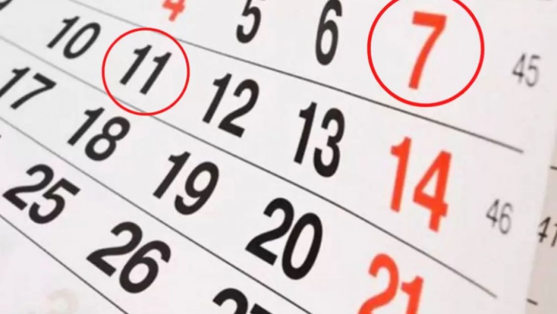 Cuándo es el próximo feriado en la Argentina y cuándo será el próximo fin de semana largo