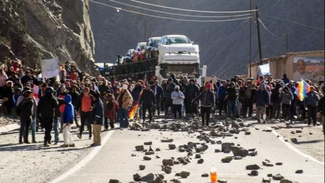 Estos son los 9 cortes de ruta de este s�bado y cada cu�nto dejan pasar