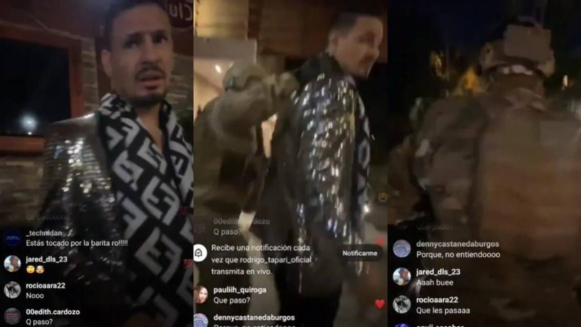 Hasta el erke, detuvieron a Rodrigo Tapari en Bolivia. ¿Qué pasó?