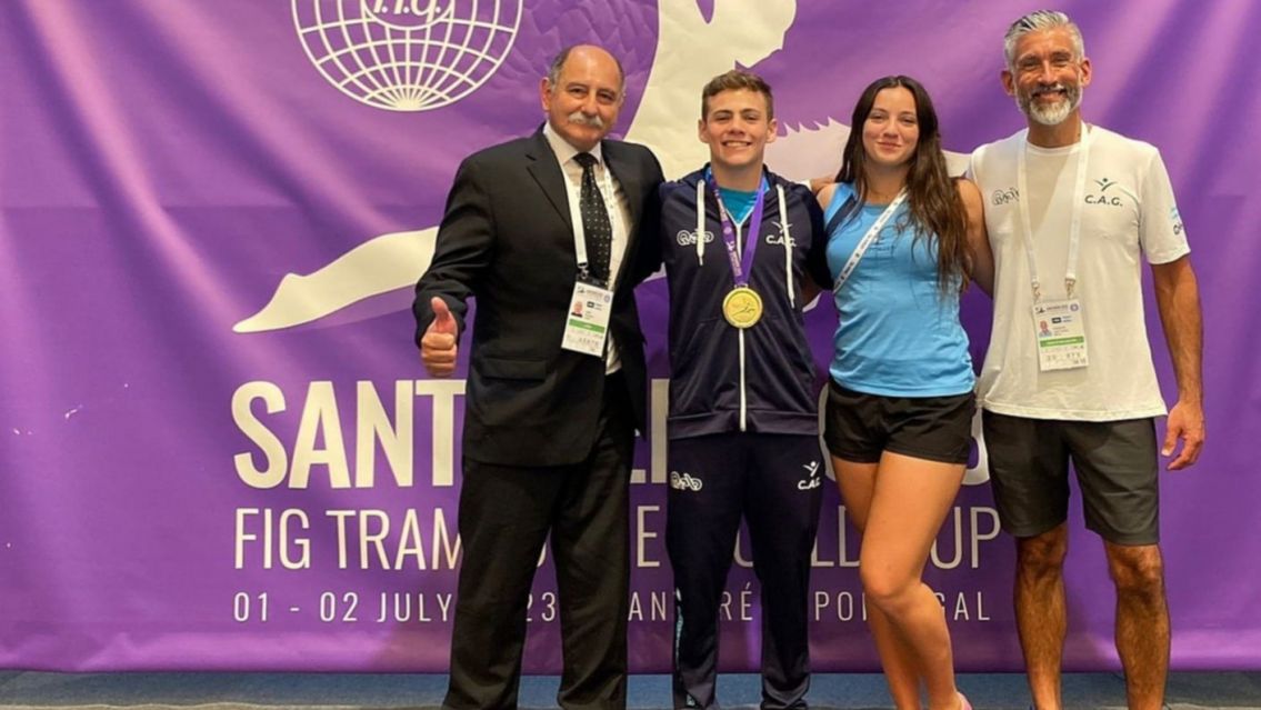 El campe�n Santiago Ferrari lleg� a Jujuy: orgullo total